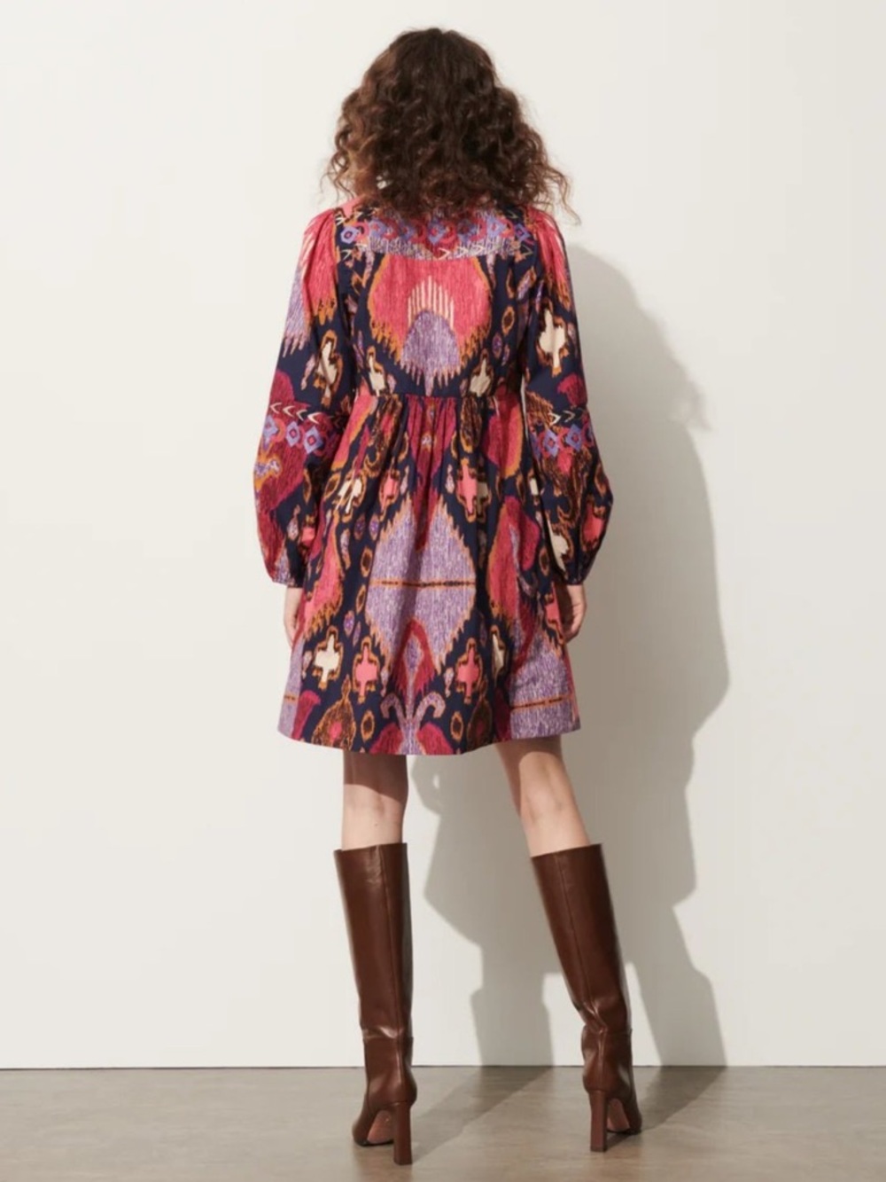 Figue Lucie Dress - Fan Ikat
True Navy - Picture 2 of 9